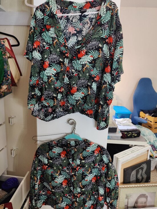 Disney Tops - Her Universe Lion King Timone & Pumba shirt and skirt set - 5X NWT